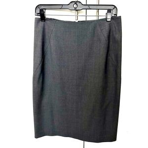 Theory Pencil Skirt - Dark Grey - Size 4